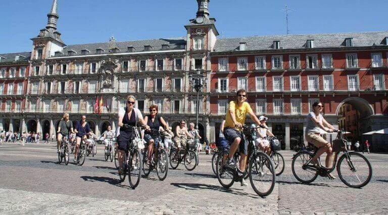 Visite guidée en vélo de Madrid