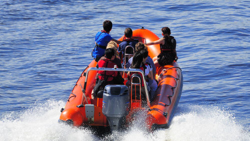 Magaluf speedboat