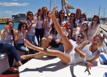 Boat Party in Barcelona