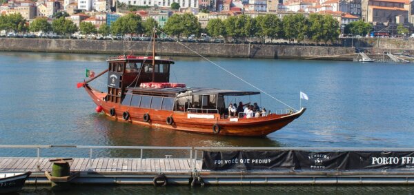 Porto Private River Boat - float like a wine barrel